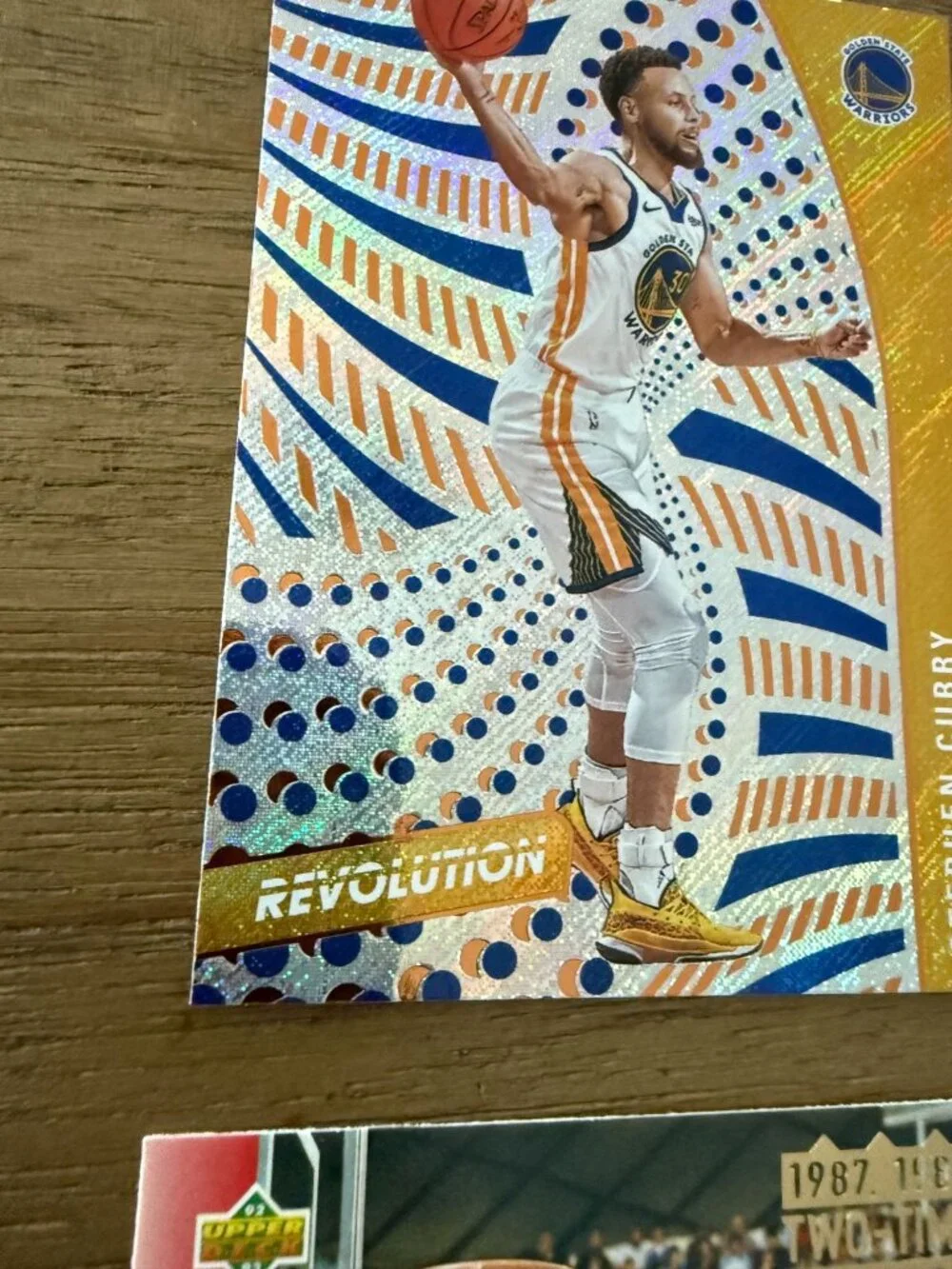 Michael Jordan & Stephen Curry Basketball Card Lot (6 Cards) – Panini, Upper Dec